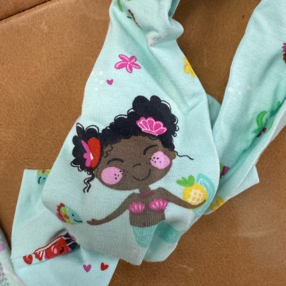 NWT Coco Moon tiare print baby blanket and mermaid newborn headband - Picture 2 of 7